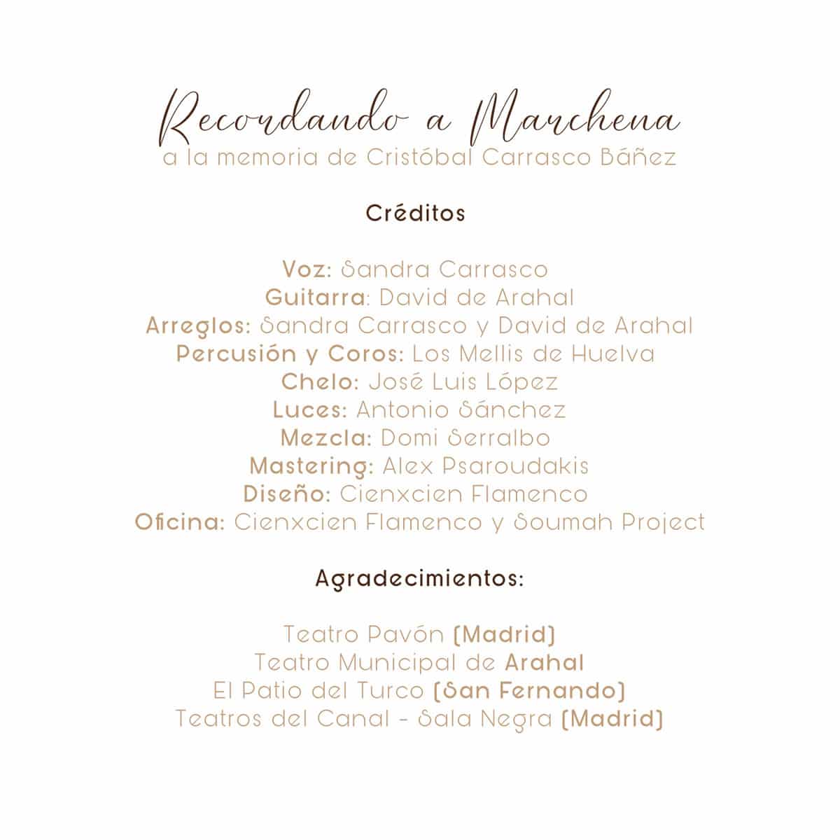 Recordando a Marchena | Doble CD + Libro - Imagen 3